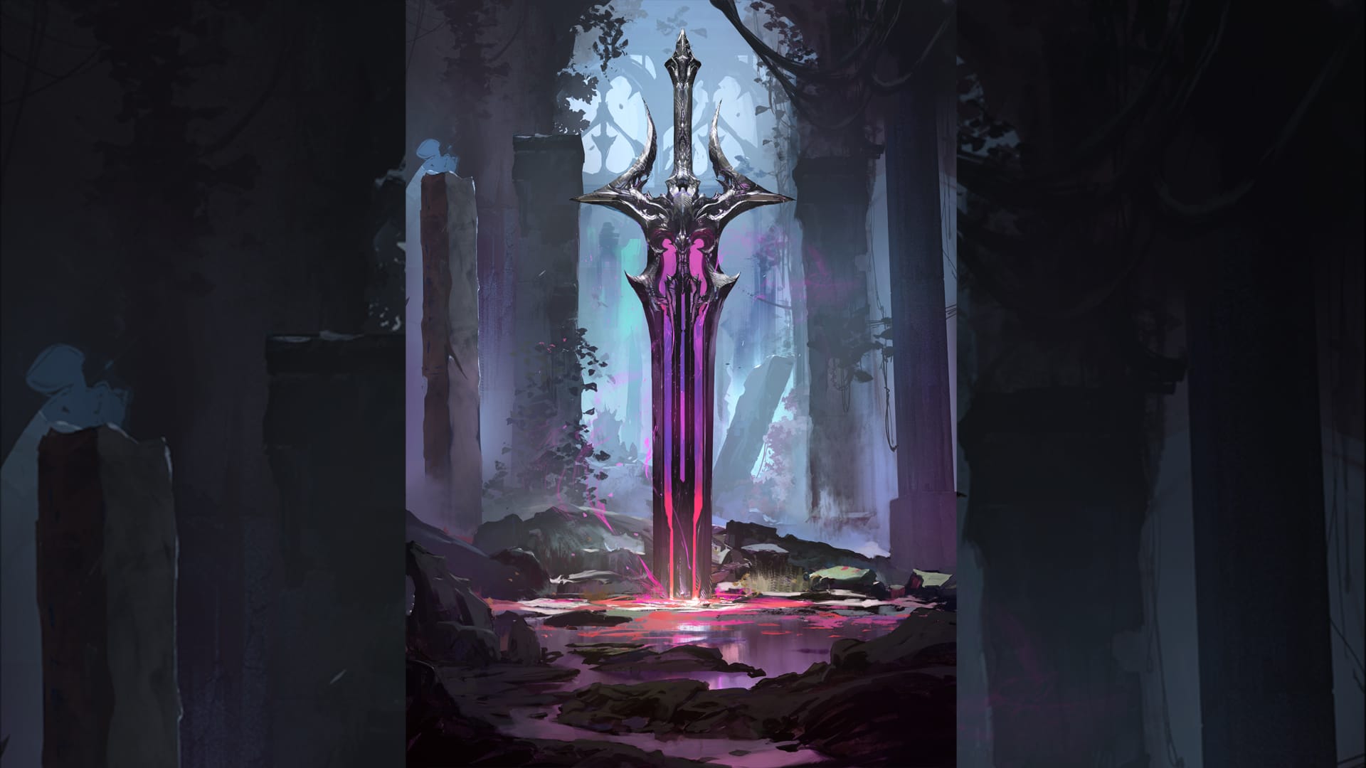 Concepting & Illustrating a Sword for Games